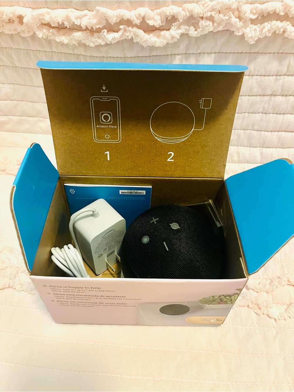 NEW Amazon Echo Dot 4th Gen Smart Speaker - Alexa - Black - Picture 5 of 8
